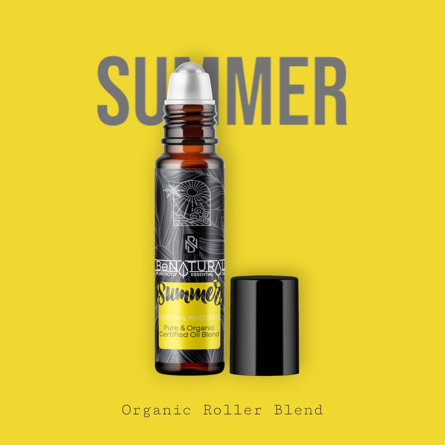 Be Natural Organics' Favorite Organic Blends NOW IN ROLLER BOTTLES (7 Pack)