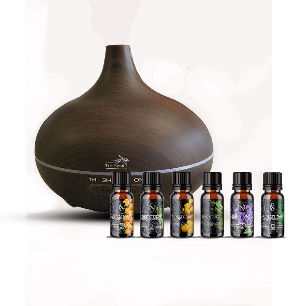 This is the Special Selection Gift for anyone, whether it's a birthday, Xmas or any special occasion. Not only is the Be Natural Diffuser a wonderful machine to have, but our Organic Certified Essential oils are all undiluted and unadulterated, made from Pure and Organic Certified Essential Oils and we only source the very best oils from around the world.  