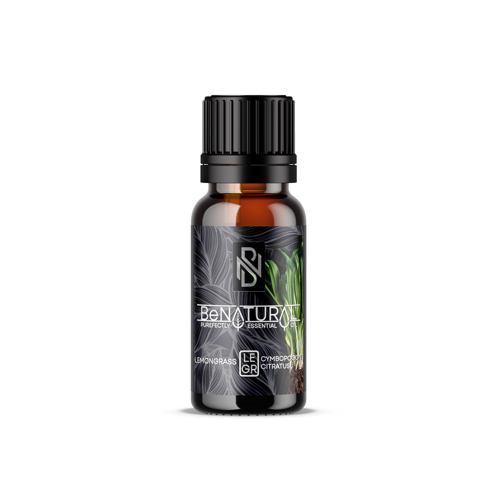 Organic Lemongrass Essential oil radiates a fresh, sweet, grassy, and citrus-like aroma and is abundant in its uses. When Organic Lemongrass Essential oil is diluted in a carrier oil it relieves muscle aches and body pains including headaches and discomforts associated with arthritis. Organic Lemongrass Essential oil tones and purifies the skin while its anti-inflammatory properties relieve redness, itching, and swelling.