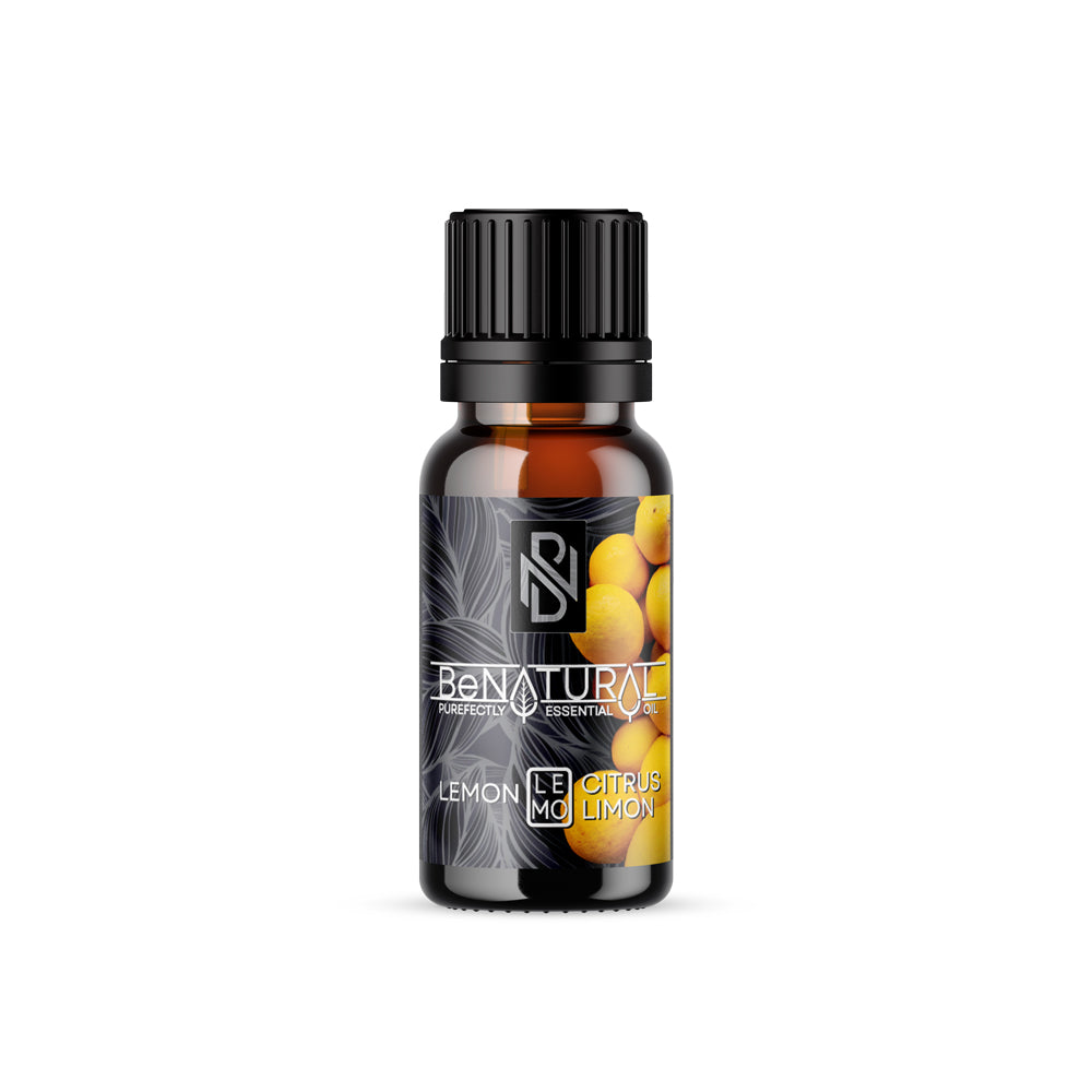 Although this Organic Lemon Essential oil is considered to be one of the most powerful antimicrobial oils, this is not it's only benefit, it's also invigorating, cleansing, and purifying and therefore Organic Lemon Essential oil can boost energy and metabolism, enhance your mood, and disinfect skin and surfaces. By adding 3-5 drops in your diffuser you eliminate toxins in