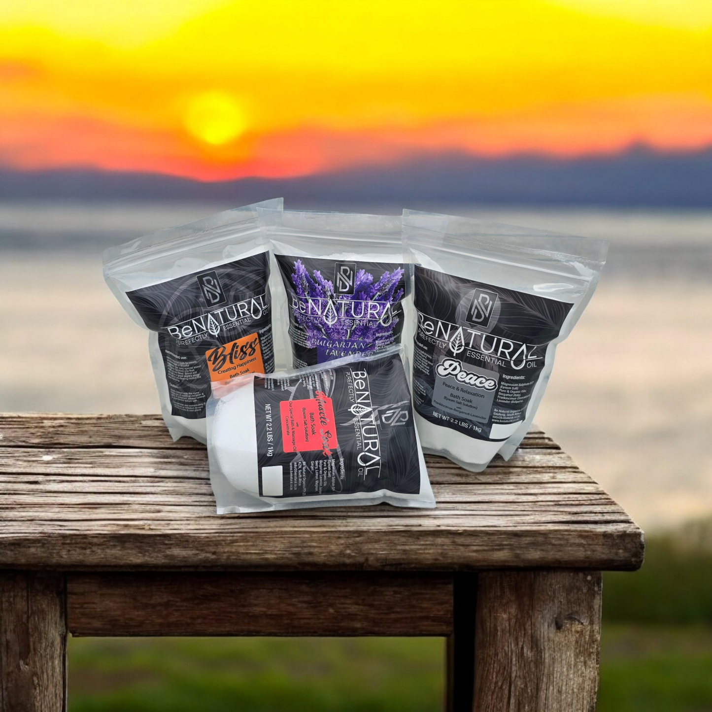 Bath Soak COMBO pack of 4x 1kg