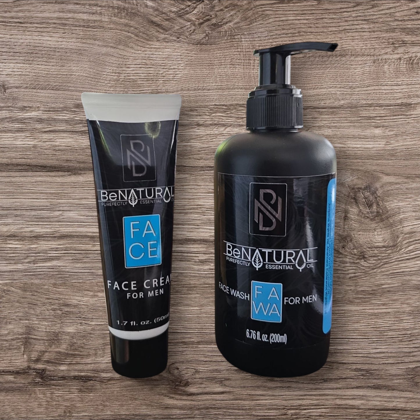 Natural Skincare Combo for Men - Face Wash & Cream: The Ultimate Organic Skincare Solution