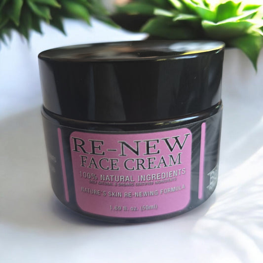 Re-New Skin Cream: The Ultimate Organic Skincare Solution - 50ml