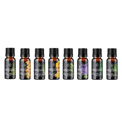 Ultra Selection 8 Pack - Organic Certified Essential Oils: Make endless combinations of Diffuser Blends at home with your Diffuser and these 8 beautiful Organic Certified Essential Oils...