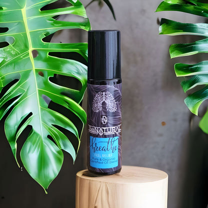 Be Natural's Breathe Organic Blend NOW IN A ROLLER BOTTLE